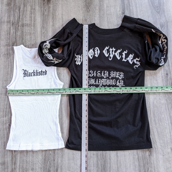 Vintage Tops - Vintage Hollywood Harley Davidson Shop 90s shirt